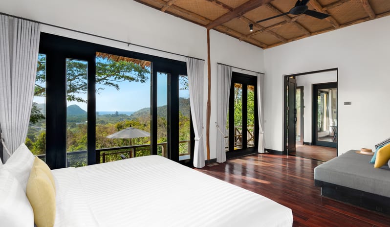 SAii PhiPhi Island Village Hillside Pool Villa King Bed View